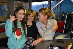 Schauspielerin Jasmin Mayrhofer & Familienlandesrätin Waltraud Deeg