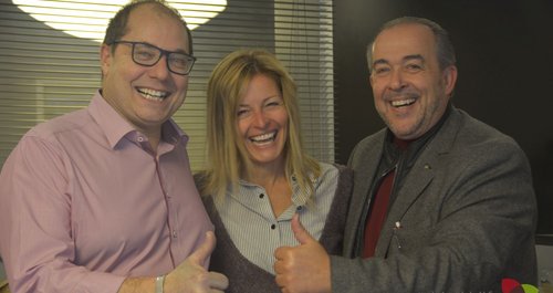 Martin Pfeifhofer, Sarah Bernardi und Robert Hillebrand (v.l.n.r.)